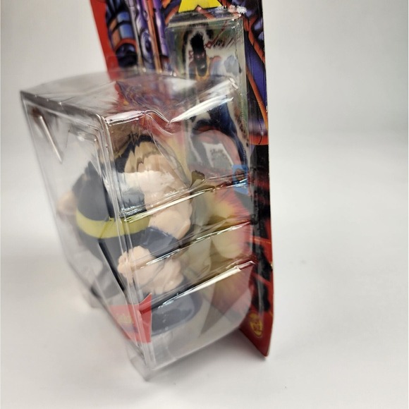 X-Men X-Force The Blob with Rubber Blubber Belly With Card ToyBiz 1995 - SEALED - Picture 3 of 10